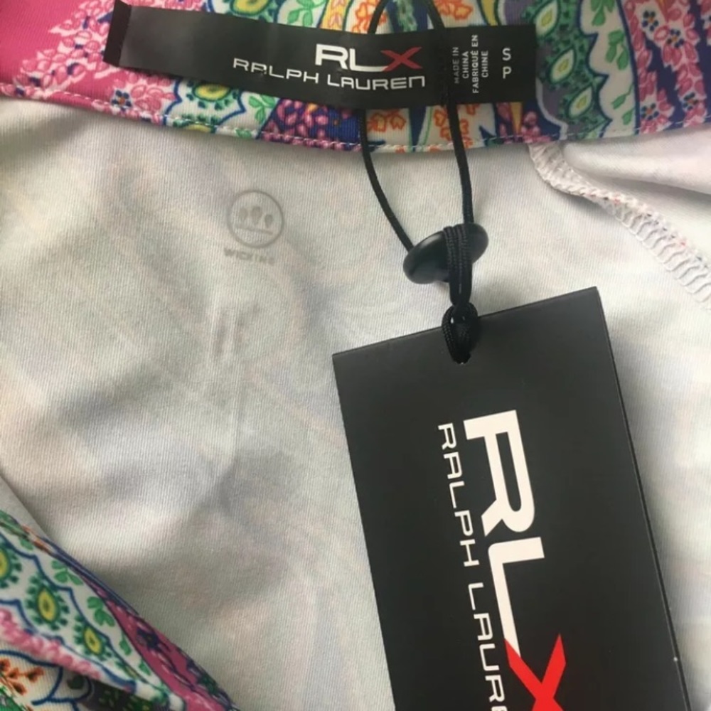 RLX Polo Ralph Lauren Paisley Golf Pullover - Picture 4 of 9